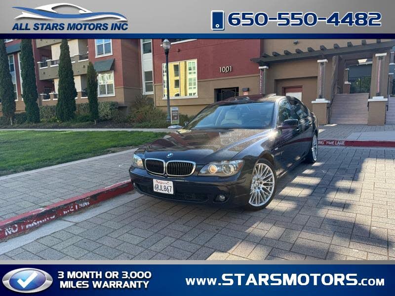 2007 BMW 7 Series 750i RWD