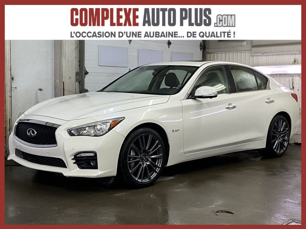 2016 INFINITI Q50 Red Sport 400 AWD