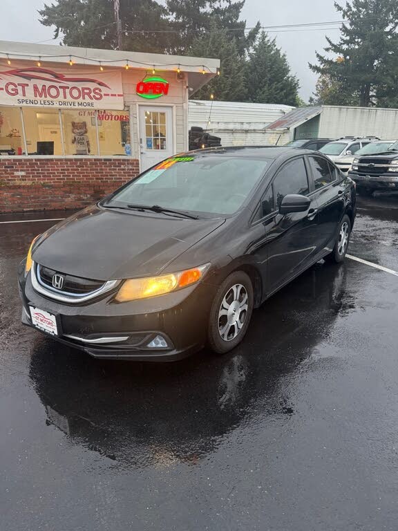2014 Honda Civic Hybrid FWD with Leather