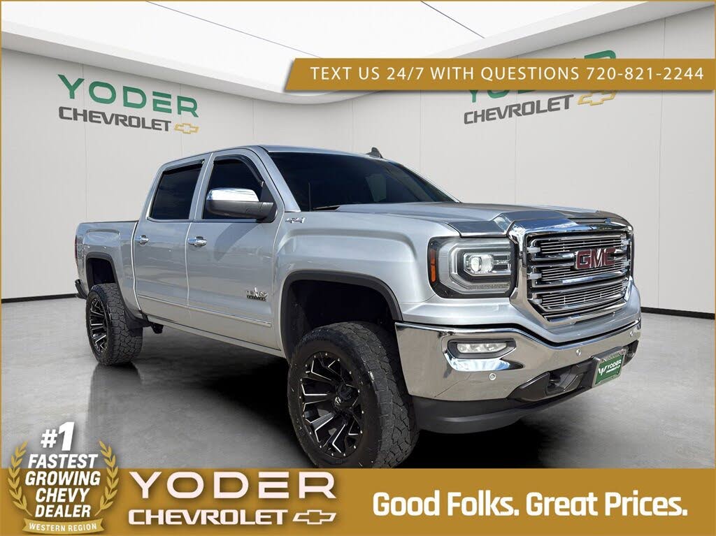 2016 GMC Sierra 1500 SLT Crew Cab 4WD