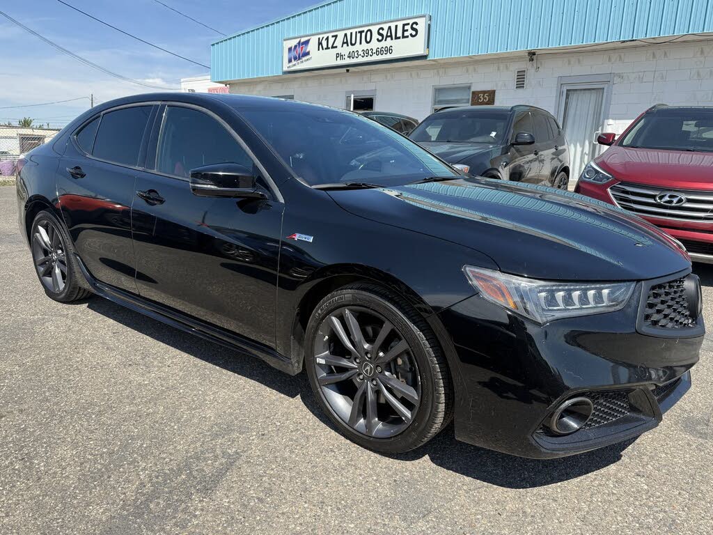 2018 Acura TLX FWD with Technology and A-Spec Package