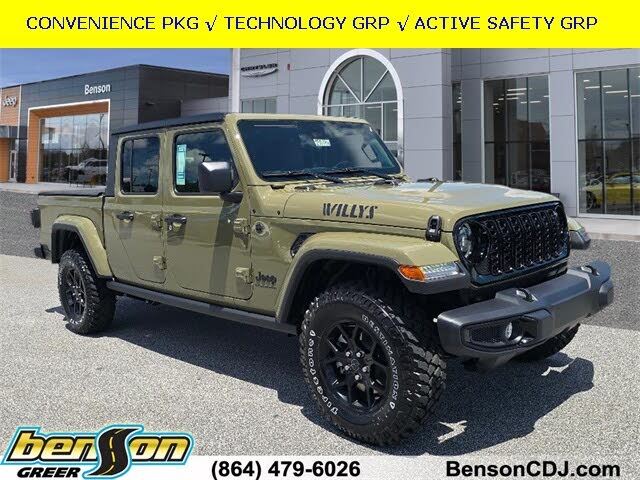 2025 Jeep Gladiator Willys Crew Cab 4WD