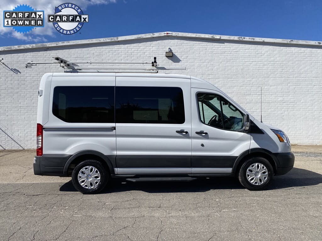 2019 Ford Transit Passenger 150 XLT Medium Roof RWD with Sliding Passenger-Side Door