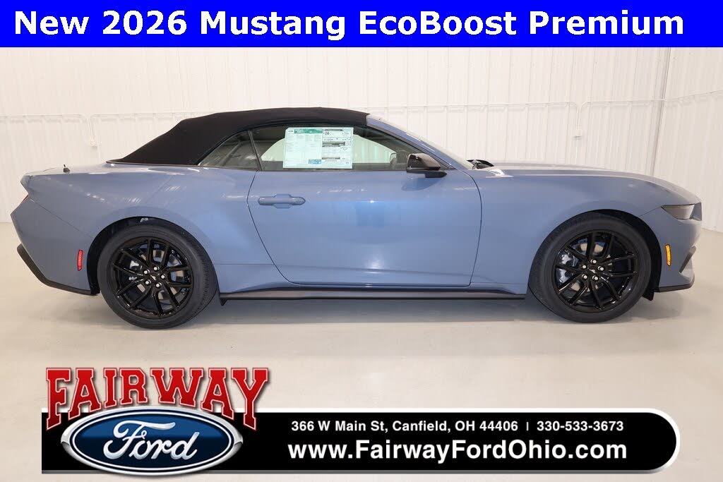2026 Ford Mustang EcoBoost Premium Convertible RWD