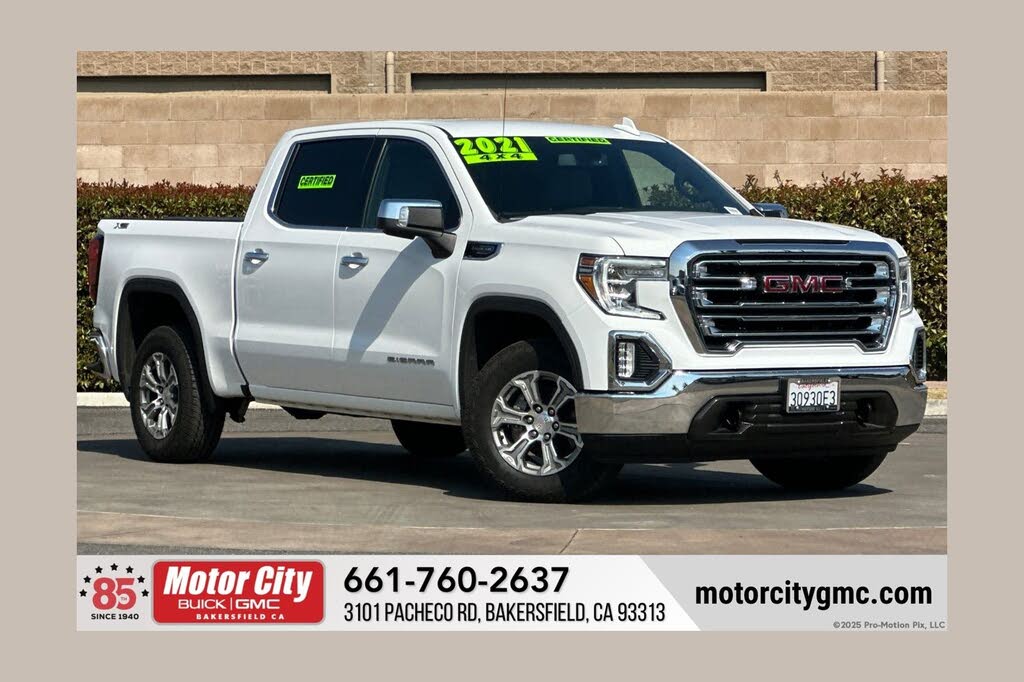 2021 GMC Sierra 1500 SLT Crew Cab 4WD