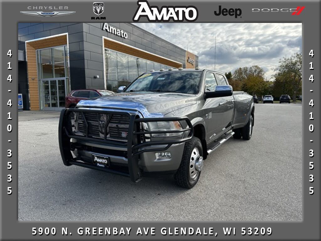 2012 RAM 3500 Laramie Longhorn Crew Cab LB DRW 4WD