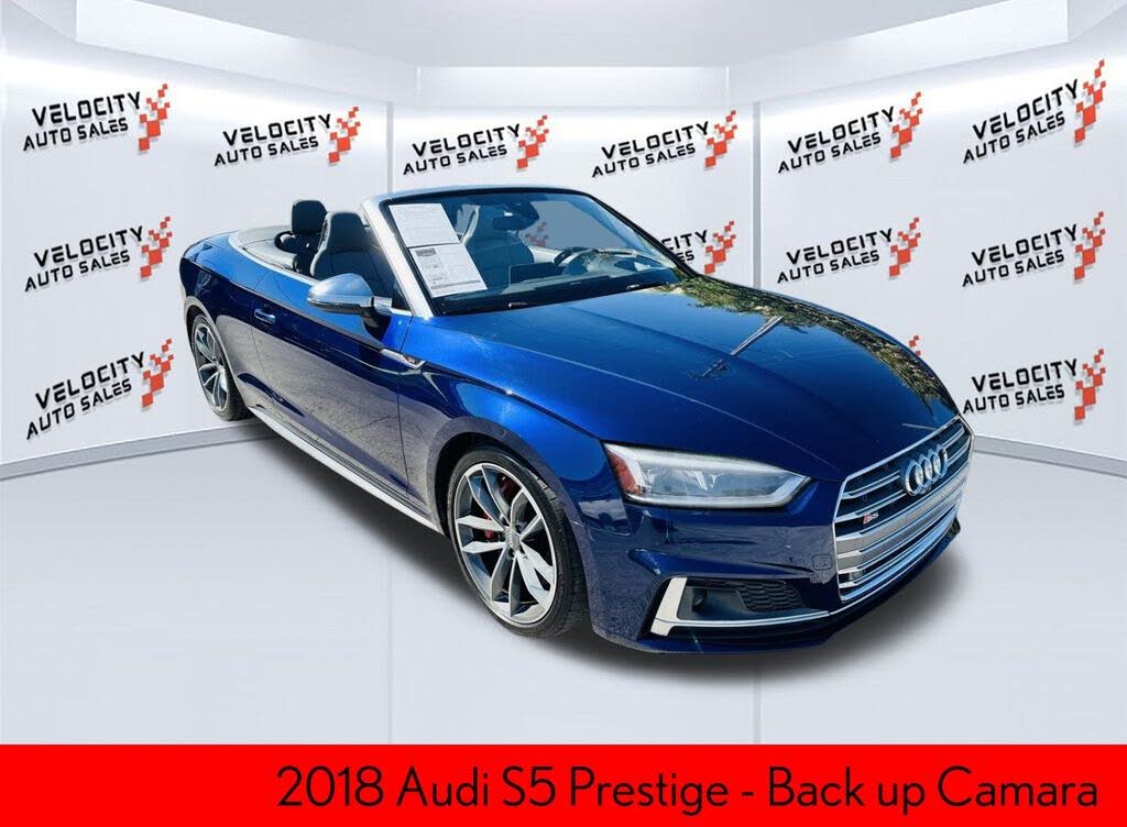2018 Audi S5 3.0T quattro Prestige Cabriolet AWD