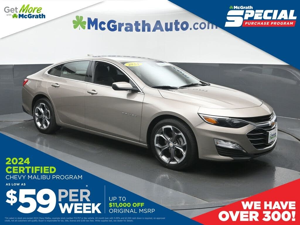 2024 Chevrolet Malibu LT with 1LT FWD