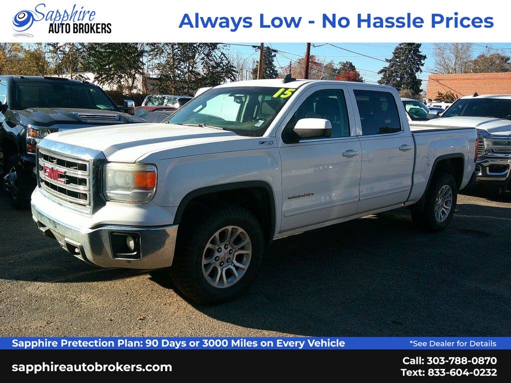 2015 GMC Sierra 1500 SLE Crew Cab 4WD