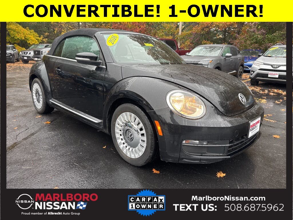 2016 Volkswagen Beetle 1.8T S Convertible