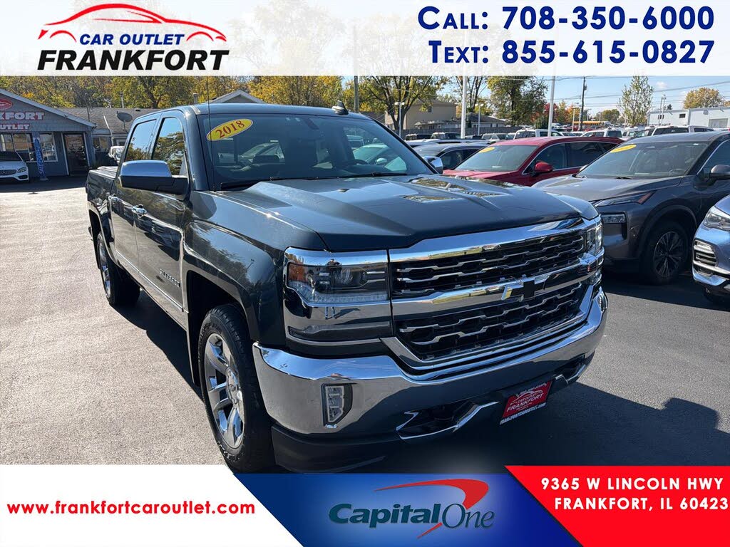 2018 Chevrolet Silverado 1500 LTZ Crew Cab 4WD
