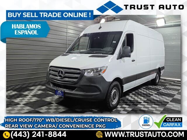 2023 Mercedes-Benz Sprinter 2500 170 High Roof Crew Van RWD