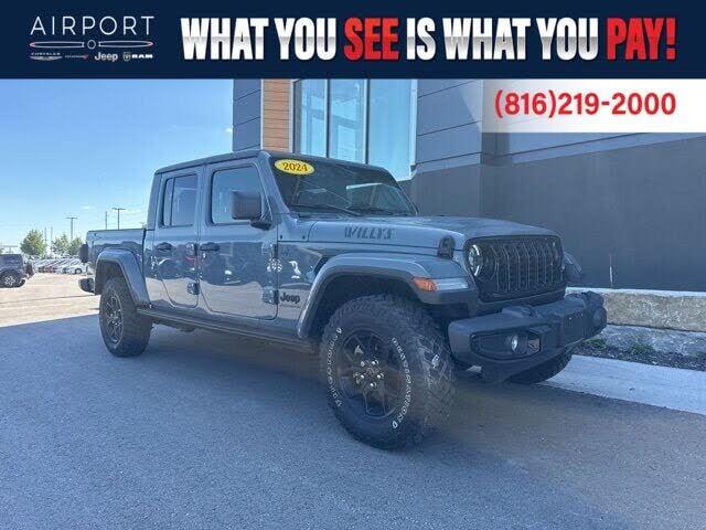 2024 Jeep Gladiator Willys Crew Cab 4WD