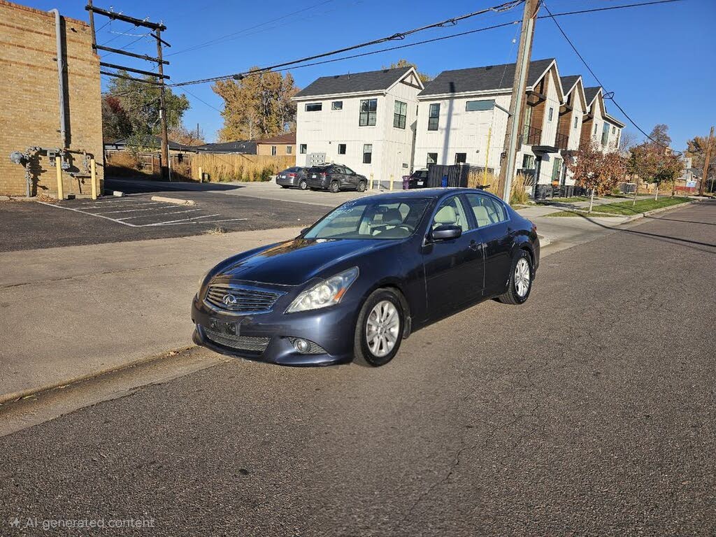 2013 INFINITI G37 Journey Sedan RWD