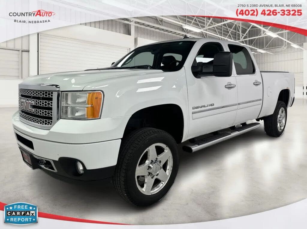 2013 GMC Sierra 2500HD Denali Crew Cab SB 4WD