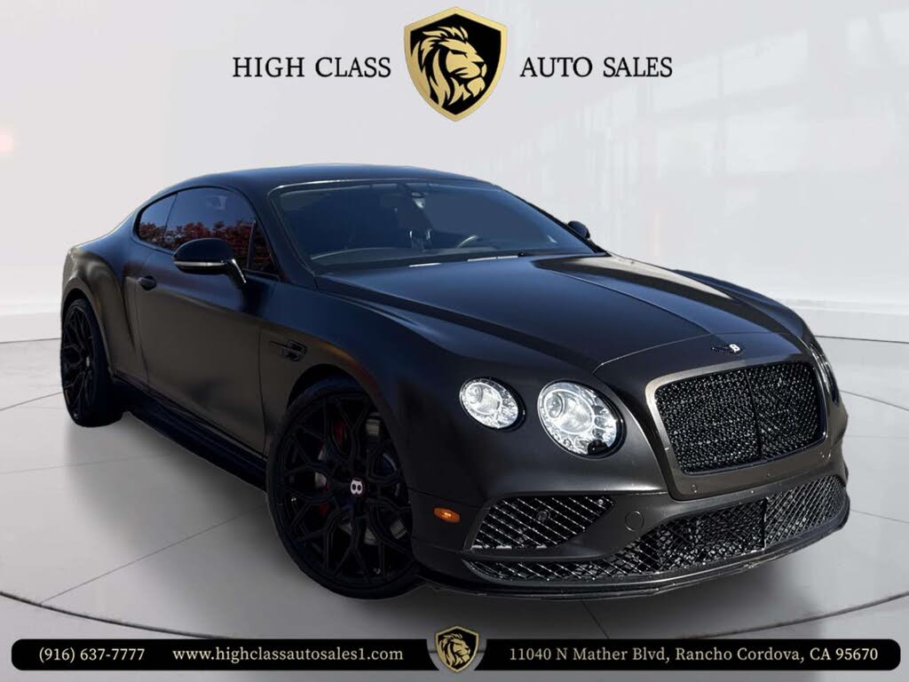 2016 Bentley Continental GT V8 S AWD