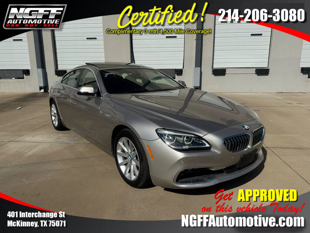 2017 BMW 6 Series 640i xDrive Gran Coupe AWD