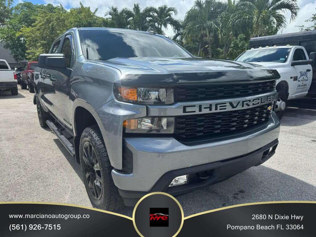 2020 Chevrolet Silverado 1500 Custom Crew Cab RWD