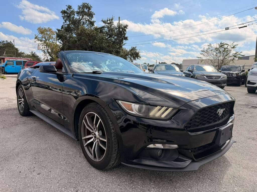 2015 Ford Mustang EcoBoost Premium Convertible RWD