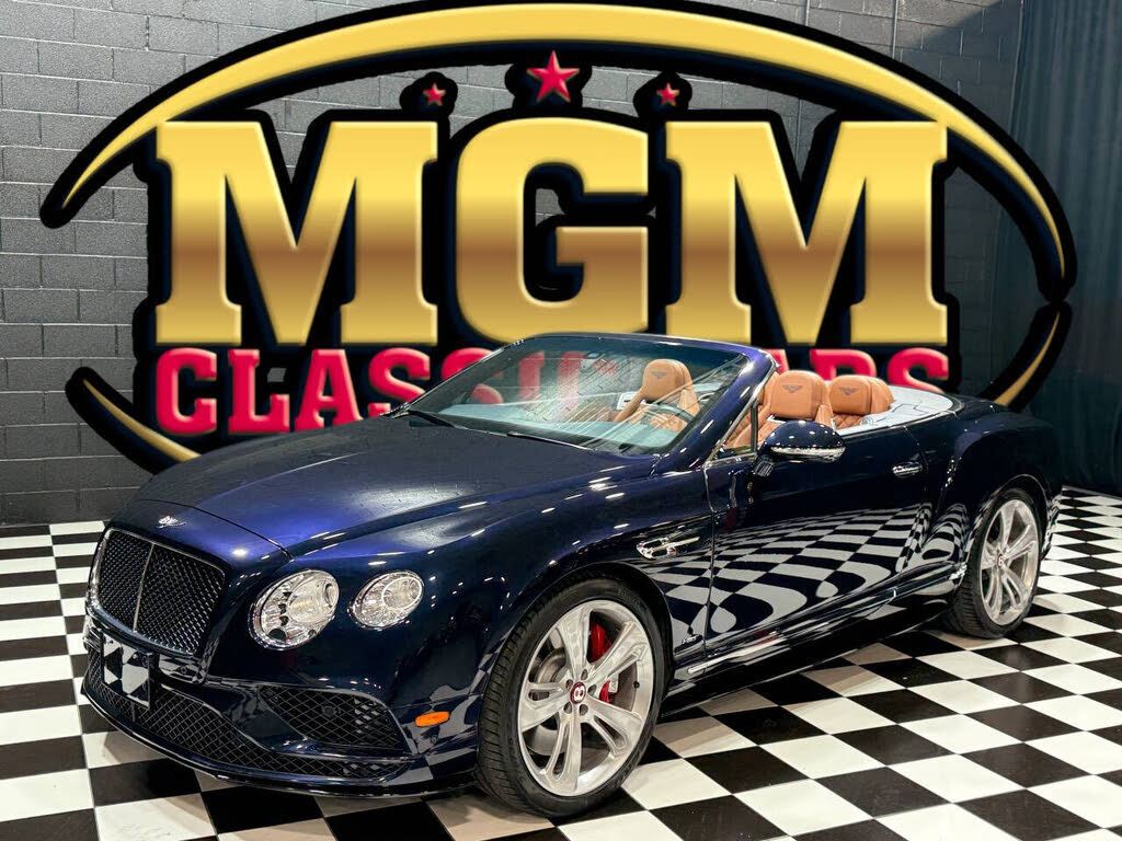 2016 Bentley Continental GTC V8 S AWD