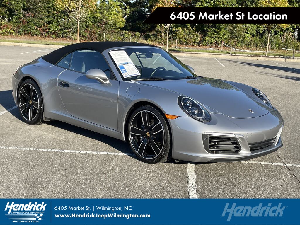 2018 Porsche 911 Carrera 4 Cabriolet AWD
