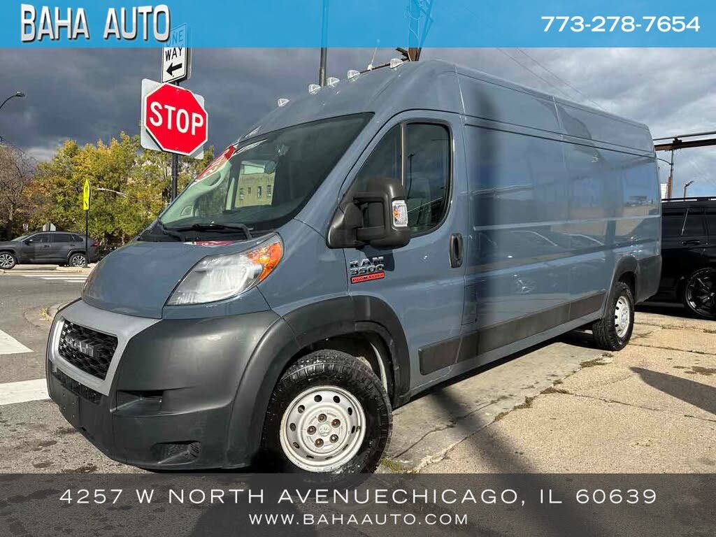 2019 RAM ProMaster 3500 159 High Roof Extended Cargo Van FWD