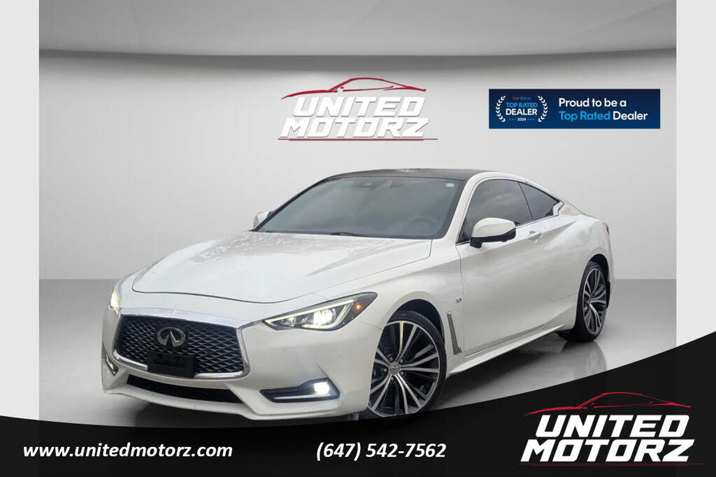 2018 INFINITI Q60 3.0t Luxe Coupe AWD