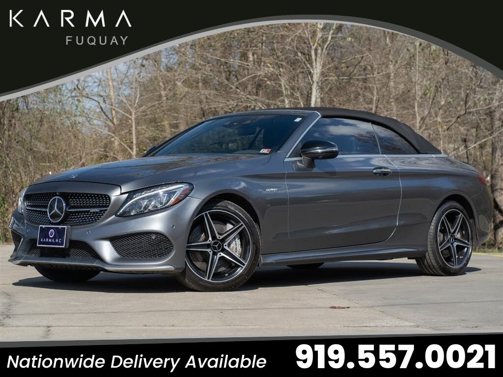 2018 Mercedes-Benz C-Class AMG C 43 Cabriolet 4MATIC