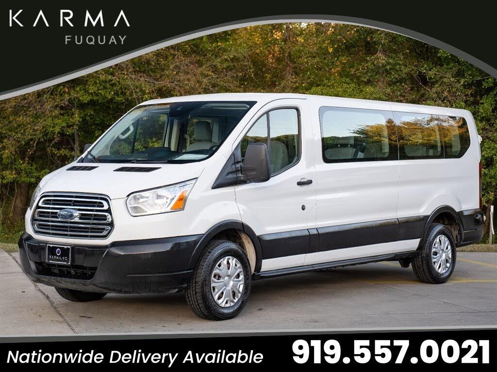 2019 Ford Transit Passenger 350 XLT Low Roof LWB RWD with 60/40 Passenger-Side Doors