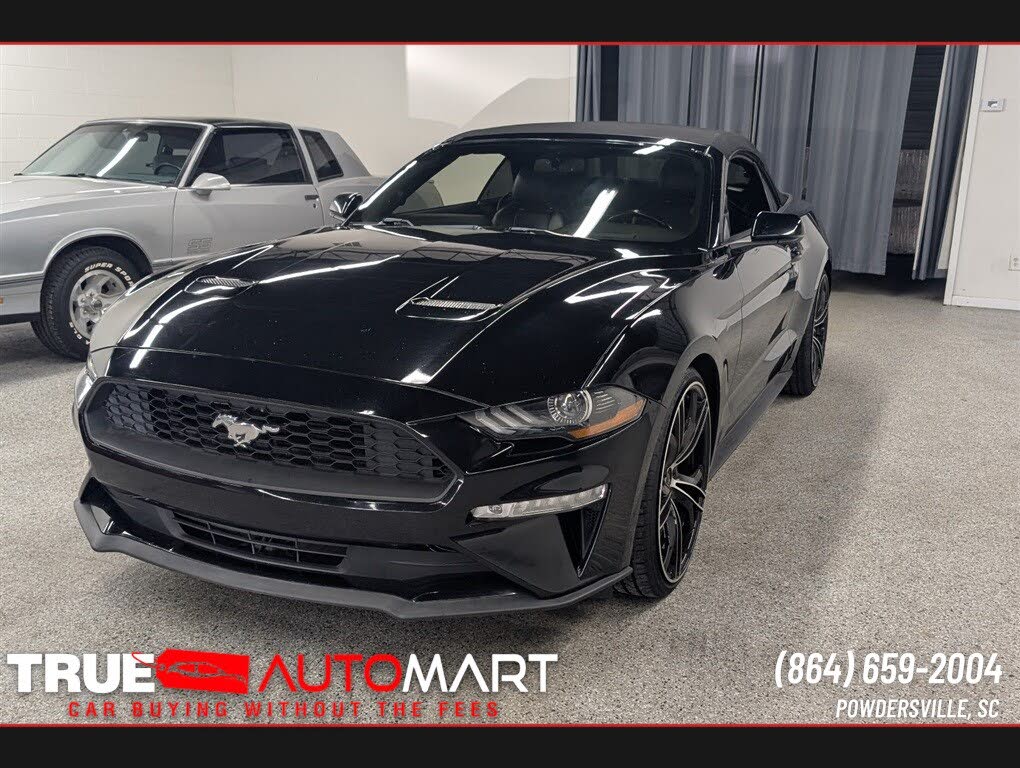 2020 Ford Mustang EcoBoost Premium Convertible RWD