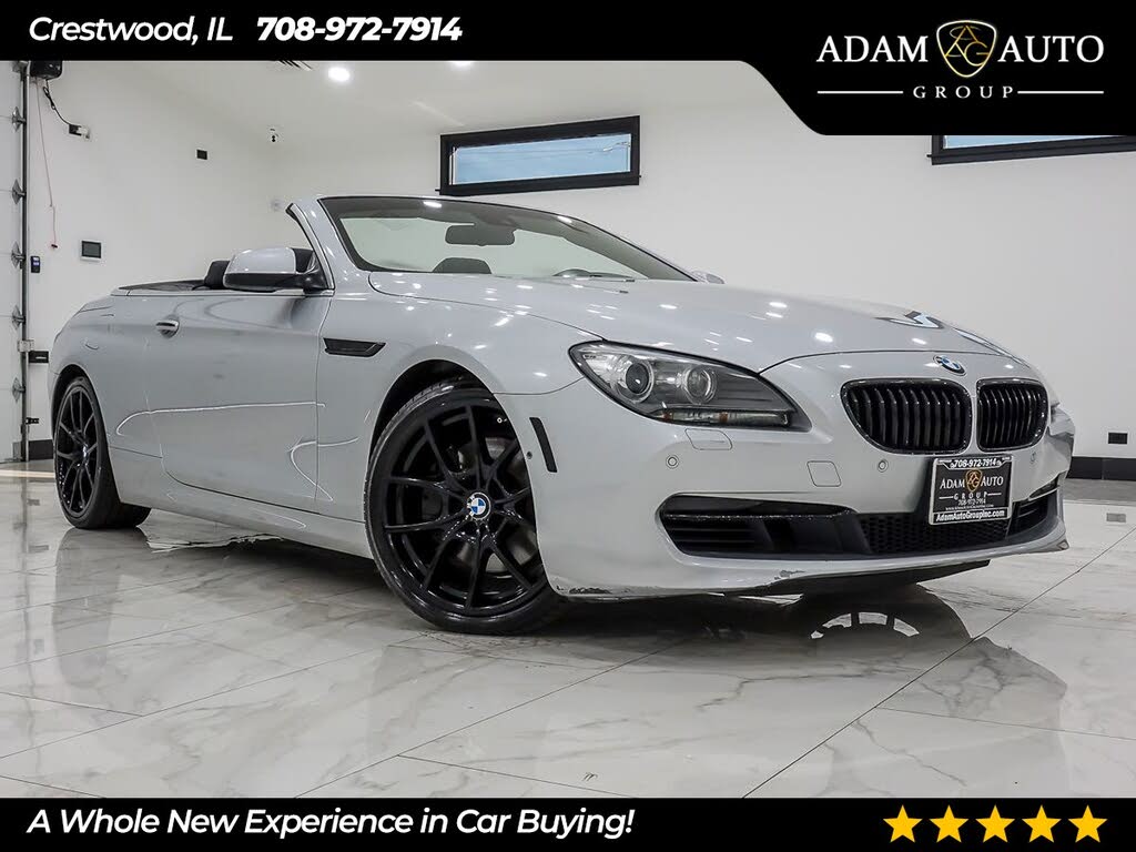 2012 BMW 6 Series 650i Convertible RWD