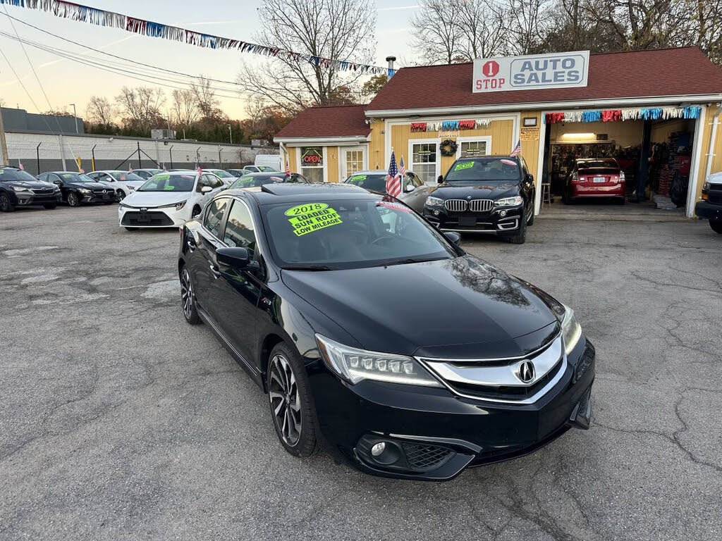 2018 Acura ILX FWD with Technology Plus and A-Spec Package