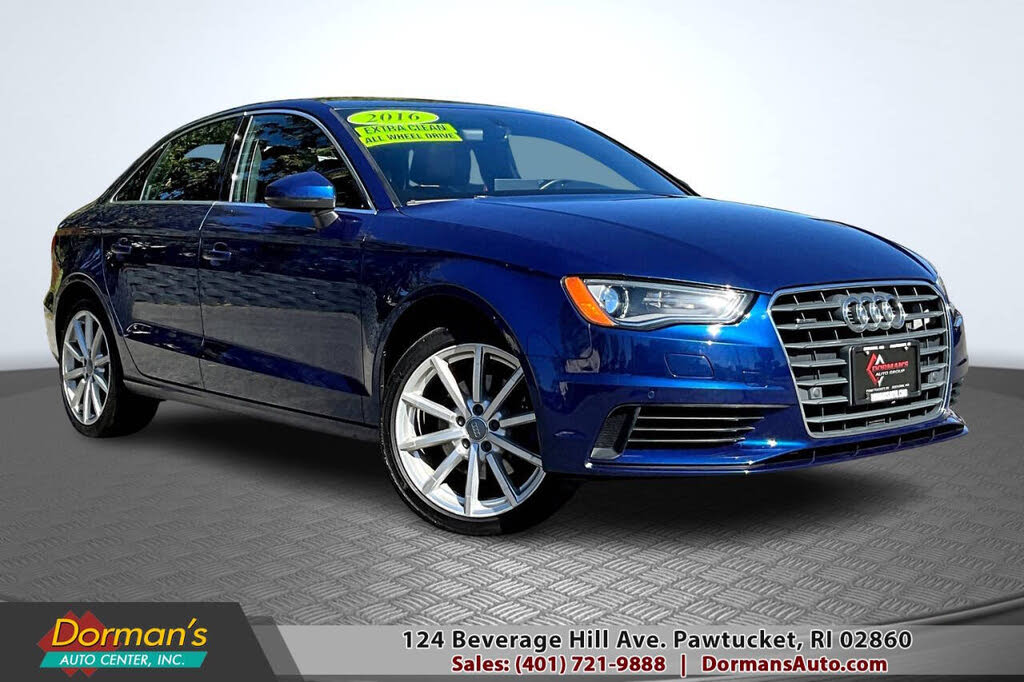 2016 Audi A3 2.0T quattro Premium Plus Sedan AWD