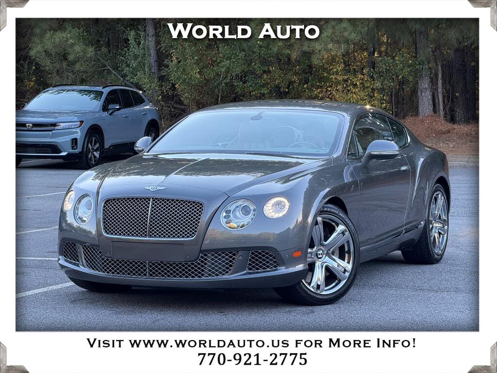 2012 Bentley Continental GT W12 AWD