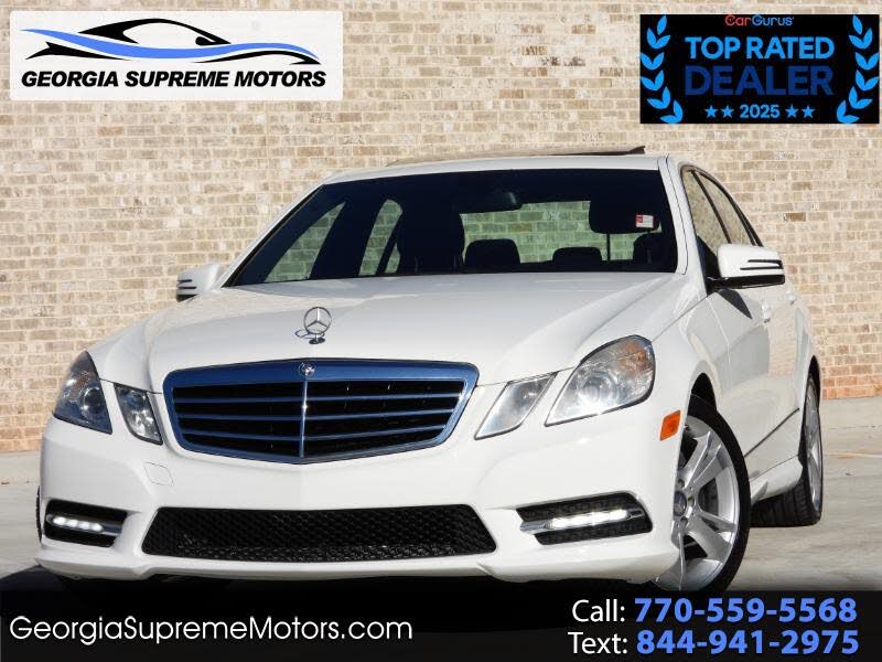 2013 Mercedes-Benz E-Class E 350 Sport