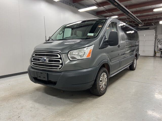 2015 Ford Transit Passenger 350 XLT Low Roof LWB RWD with 60/40 Passenger-Side Doors
