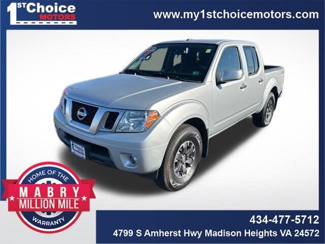 2019 Nissan Frontier PRO-4X Crew Cab 4WD