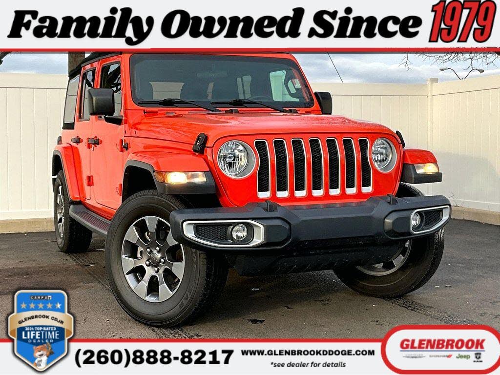 2018 Jeep Wrangler Unlimited Sahara 4WD
