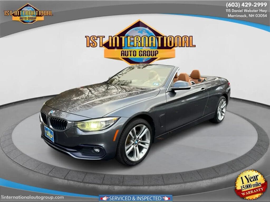 2018 BMW 4 Series 430i xDrive Convertible AWD