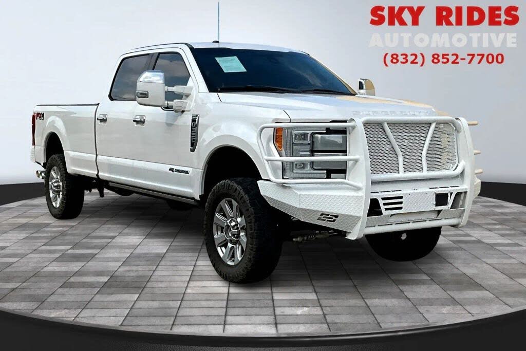 2018 Ford F-350 Super Duty Platinum Crew Cab LB 4WD
