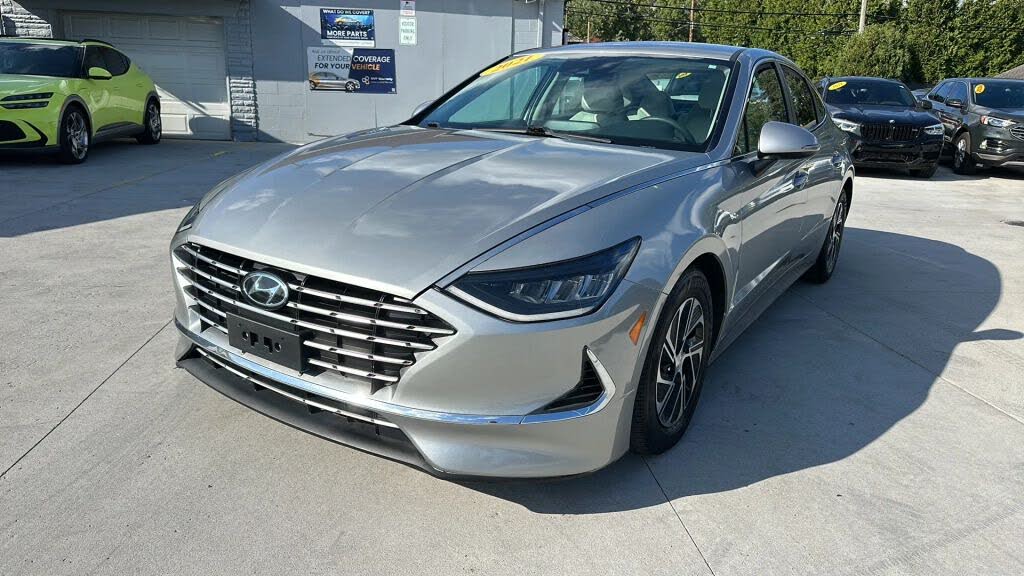 2021 Hyundai Sonata Hybrid Blue FWD