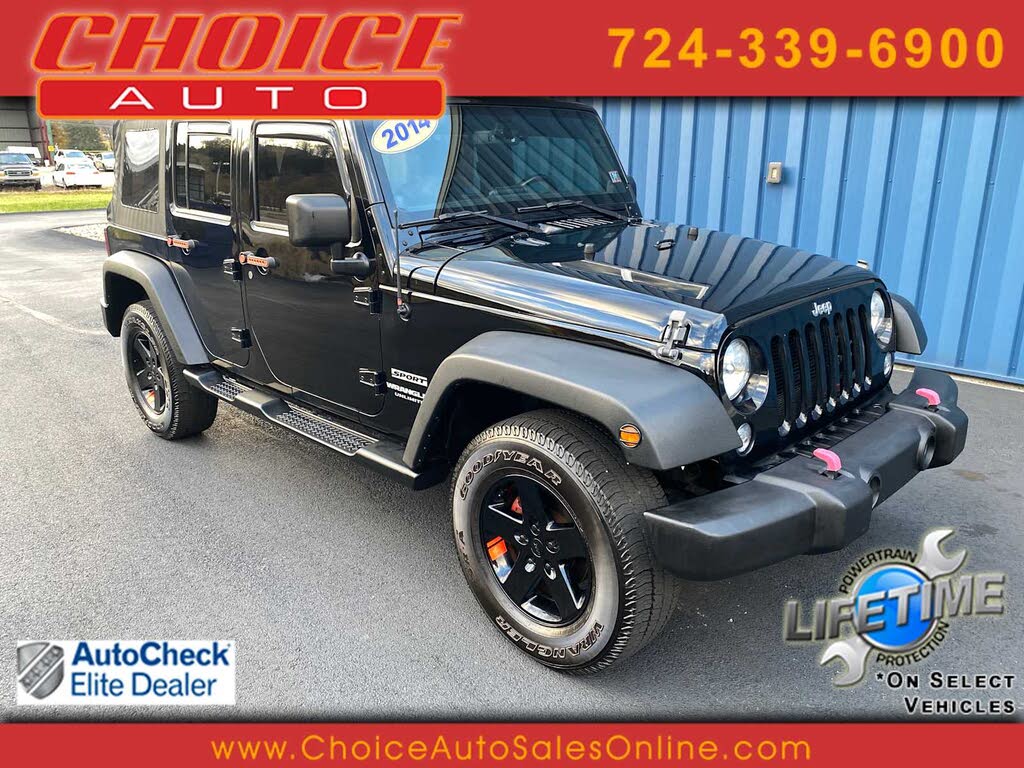 2014 Jeep Wrangler Unlimited Sport 4WD