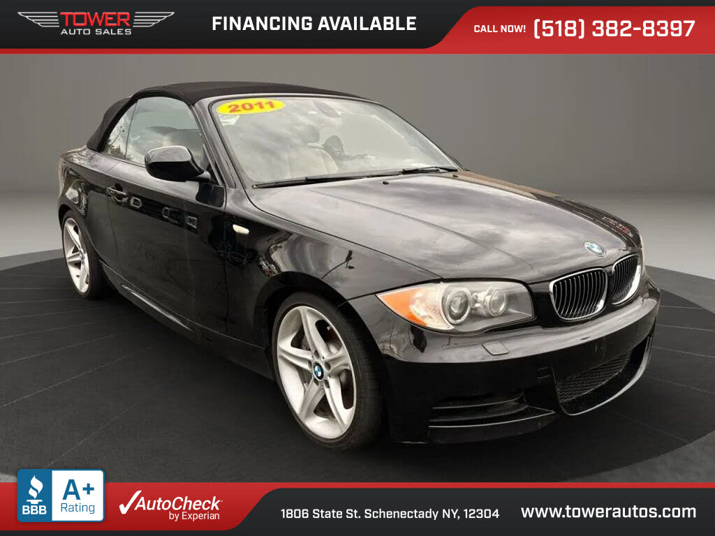 2011 BMW 1 Series 135i Convertible RWD