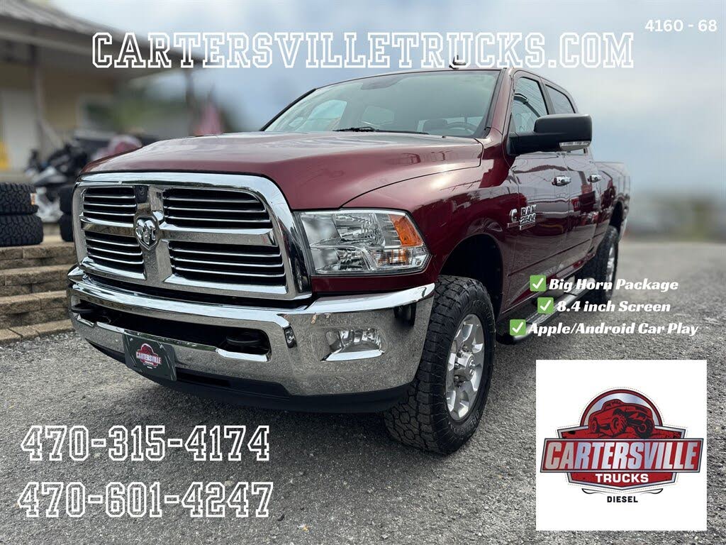 2018 RAM 2500 SLT Crew Cab 4WD