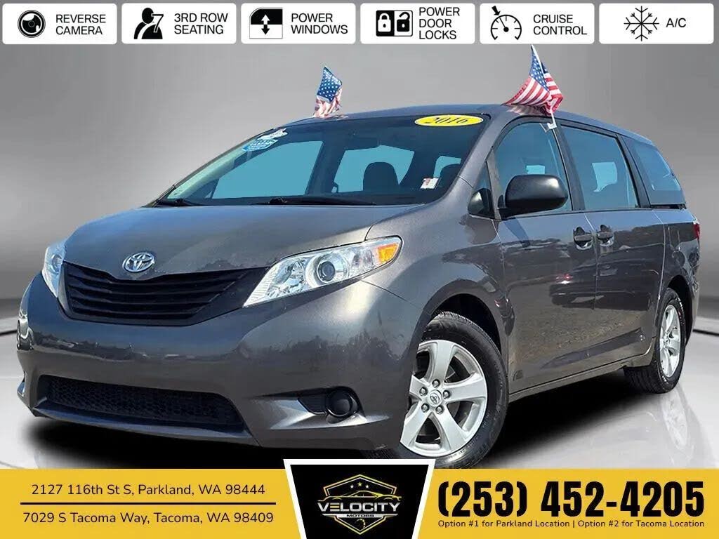 2016 Toyota Sienna L 7-Passenger