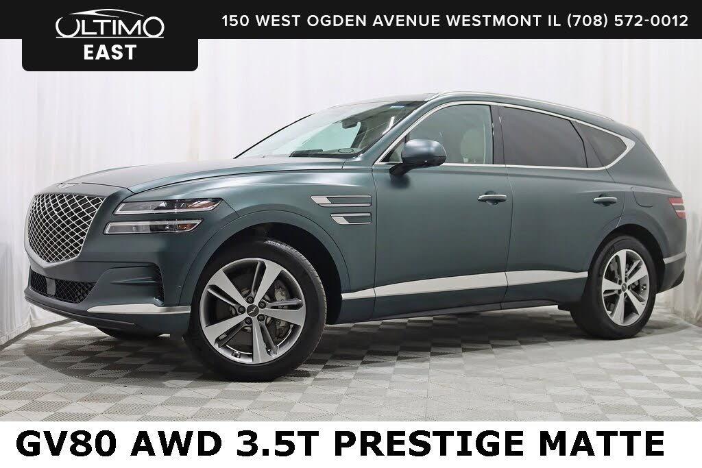 2023 Genesis GV80 3.5T Prestige AWD with Matte Paint