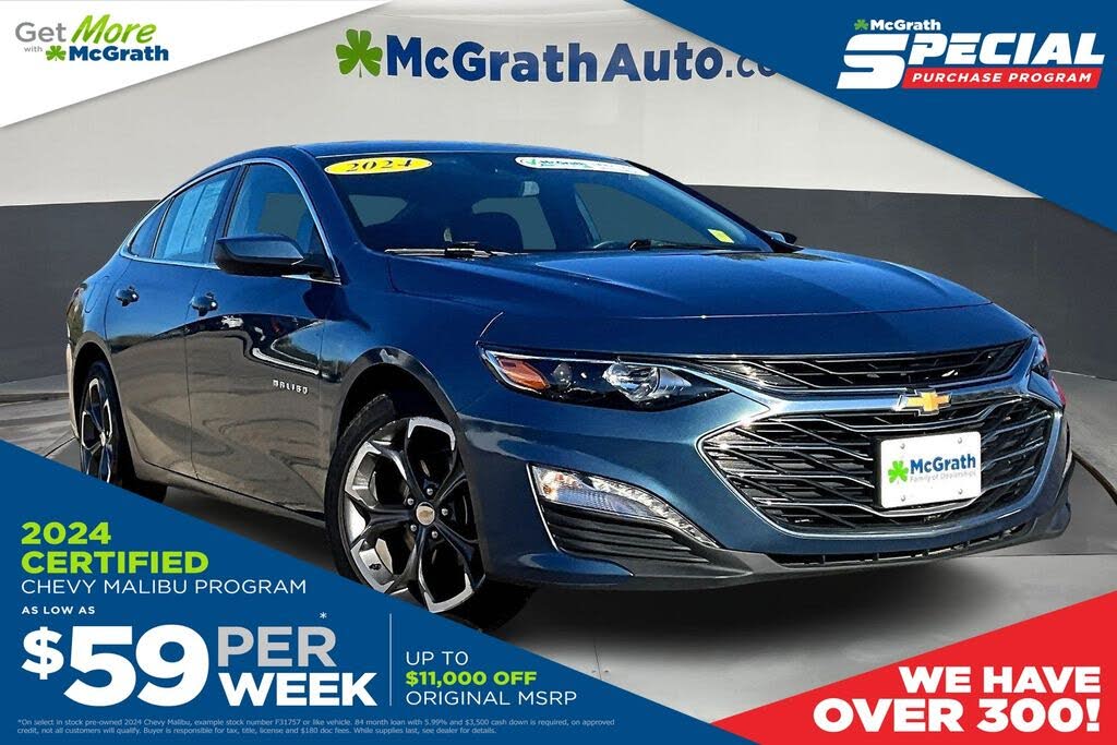 2024 Chevrolet Malibu LT with 1LT FWD