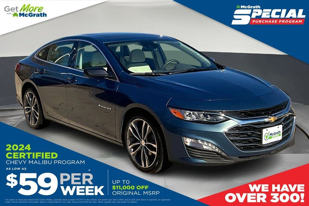 2024 Chevrolet Malibu LT with 2LT FWD