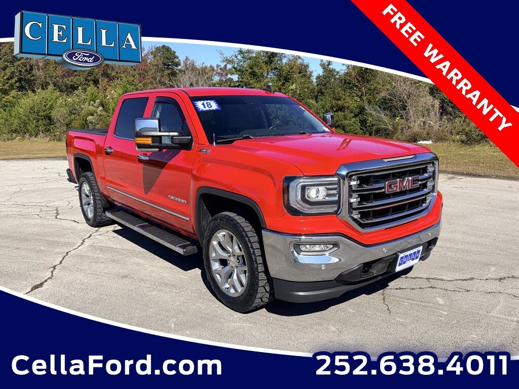 2018 GMC Sierra 1500 SLT Crew Cab 4WD
