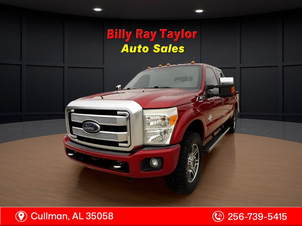 2016 Ford F-250 Super Duty Platinum Crew Cab 4WD